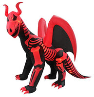 Occasions 10' Inflatable Skeleton Dragon