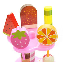 Load image into Gallery viewer, AMPERSAND SHOPS Sweet Treats Ice Cream &amp; Desserts Tower Play Set
