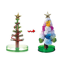 Load image into Gallery viewer, Aiwpstoin Magic Growing Crystal Christmas Tree Presents Novelty Crystal Growing Kit for Kids, Funny DIY Educational Toys Great Gift for Boys and Girls (Christmas Tree Colorful)
