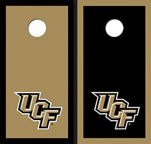 Load image into Gallery viewer, University of Central Florida Alternating Border Cornhole Boards
