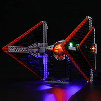 LIGHTAILING Light Set for ( Sith TIE Fighter) Building Blocks Model - Led Light kit Compatible with Lego 75272(NOT Included The Model)