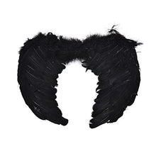 Load image into Gallery viewer, PGXT Halloween Party Costumes Feather Angel Wing, Black / 60*45cm, 60*45cm / 45*35cm
