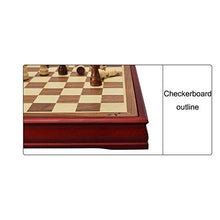 Load image into Gallery viewer, FEANG Chess Set Birch Travel Chess Set Handmade International Chess Wooden Entertainment Game Chess Set with Storage for Birthday Gift Chess Pieces (Size : Medium-30cm)
