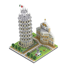 Load image into Gallery viewer, PlayGround Nanoblock The Leaning Tower of Pisa Building Kit YZ066 - (1944 pcs)
