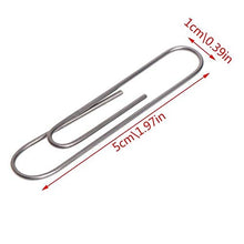 Load image into Gallery viewer, WAGA Self Bending Paperclip Nitinol Wire Magic Trick Paper Clip Magic Memory Shift Shape
