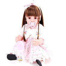 Load image into Gallery viewer, YANRU Realistic Silicone Baby Doll Look Real Handmade Lifelike Reborn Baby 22 Inch Rebirth Doll Gifts
