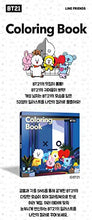 Load image into Gallery viewer, BTS BT21 Official Coloring Book Season 1 + 46 Stickers +Gift Photocards
