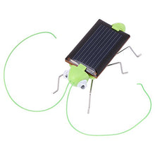 Load image into Gallery viewer, Dilwe Mini Solar Powered Toy, Magic Solar Energy Powered Educational Insect Funny Kids Toy Gift(Grasshopper)
