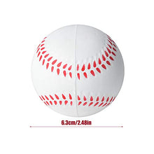 Load image into Gallery viewer, Throwing Catching Ball EVA Ball Toy, Environmental Protection 12PCS Children Playground EVA Elastic Ball, for Children Boys Play Outdoors Yard(Baseball)
