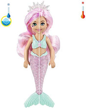 Load image into Gallery viewer, Barbie Color Reveal Chelsea Mermaid Doll with 6 Surprises 3 Mystery Bags Contain a Snap-On Bodice, Crown &amp; Fin Comb; Mermaid-Themed; Gift for Kids 3 Years &amp; Older
