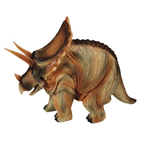 MASSJOY Resin Large Dinosaur Triceratops Piggy Bank for Boy.