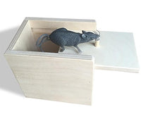 Wooden Surprise Box, Mouse, A Funny Practical Joke Toy