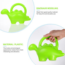 Load image into Gallery viewer, NUOBESTY Dinosaur Watering Can Animal- Shaped Watering Kettle Novelty Plastic Waterer Watering Pot Cartoon Watering Tools for Office Home Garden (Green)
