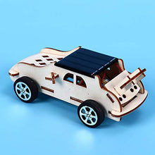 Load image into Gallery viewer, BYyushop DIY Assembly Car Model Toy for Kids,Creative DIY Assembly Solar Power Car Model Handmade Science Experiment Toy Great Holiday Birthday for Toddler Wood
