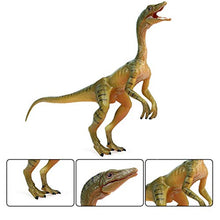 Load image into Gallery viewer, Compsognathus Model 1/5 Raptor Figurine Jurassic Realistic Dinosaur Figure Educational Painted PVC Toys Animal Collector Decor Dino Gift Party for Adult
