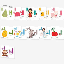 Load image into Gallery viewer, Stellarsol Korean Flash Cards, 4x6 (Matte Lamination), MADE in the USA
