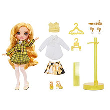 Load image into Gallery viewer, Rainbow High Series 3 Sheryl Meyer Fashion Doll  Marigold (Yellow) with 2 Designer Outfits to Mix &amp; Match with Accessories
