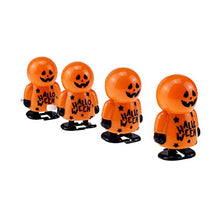 Load image into Gallery viewer, FUNZZY Halloween Pumpkin Wind-up Toys Halloween Party Toy Bouncy Pumpkin for Party Children Kids 4Pcs
