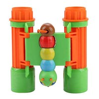 Children Colorful Magnifying Glass Telescope Toy Cute Animal Design Binocular for Kid Play(bee)