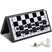 ColorGo Chess Set with Folding Magnetic Travel Games Board for Kids and Adults