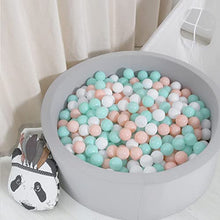 Load image into Gallery viewer, GOGOSO Ball Pit Balls 100pcs 2.15inch, Pit Balls for Toddler Play Tent, Baby Pool Water Bath Toys Babies Toodlers Dog Cat for Indoor Outdoor Play (Pink, Green, White)
