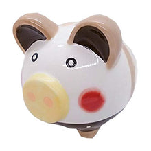 Load image into Gallery viewer, Piggy Bank Ceramic Cute Handmade Paint Coat Figurine Fancy Animal Decor Collect Coin Hight Quality (Piggy Cute)
