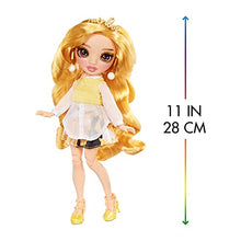 Load image into Gallery viewer, Rainbow High Series 3 Sheryl Meyer Fashion Doll  Marigold (Yellow) with 2 Designer Outfits to Mix &amp; Match with Accessories
