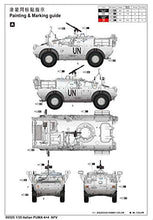 Load image into Gallery viewer, Trumpeter 1/35 Italian PUMA 4x4 Wheeled Armored Fighting Vehicle Model Kit
