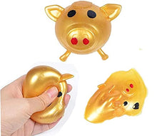 Load image into Gallery viewer, HAVAJ 5cm Venting Toy Pig Shape, Stress Relief Smash Vent Decompression Toy Colorful Splat Pig Ball, Stress Relief for ADHD, OCD, Autism, and Anxiety Disorder,Color Random Send (1pcs)
