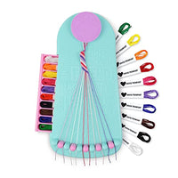 Choose Friendship, My Friendship Bracelet Maker, 20 Pre-Cut Threads (Craft Kit / Kids Jewelry Kit) (Cotton Candy)