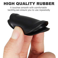 Load image into Gallery viewer, 20 Pieces Rubber Saving Box Plug Piggy Bank Plug Rubber Piggy Bank Stopper Cover Rubber Round Plug (1 Size, Black)
