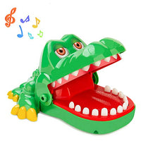 iShyan Crocodile Teeth Toys Game for Kids, Crocodile Biting Finger Dentist Games with Sounds Funny Alligator Teeth Game