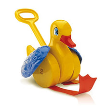 Load image into Gallery viewer, Quercetti Quack and Flap Duck Push Toy
