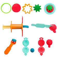 Load image into Gallery viewer, FRIMOONY Dough Tools Set for Kids, Various Animal Molds, Roller, Random Color, 55 PCS
