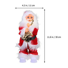 Load image into Gallery viewer, NUOBESTY Christmas Musical Doll Electric Singing Santa Claus Doll Christmas Party Toys for Children (Red Style 3)
