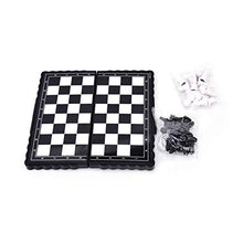 Load image into Gallery viewer, HJUIK Chess Game Set Travel Magnetic Plastic Portable Folding Magnetic Plastic Chess Board Set with Pieces Games Accessories
