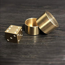 Load image into Gallery viewer, SUMAG Super Mental Die (Brass) Magic Tricks Classic Toys Dice Number Prediction Magic
