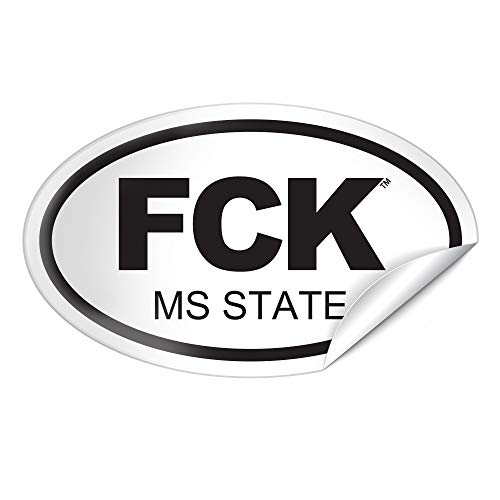 DESTINATION FCK Mississippi State Sticker - 3 Pack