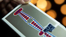 Load image into Gallery viewer, Vintage Feel Jerry&#39;s Nuggets (Steel) Playing Cards &amp; Clear Protective Playing Cards Case
