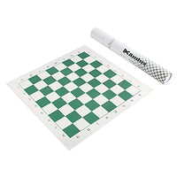 Andux Chess Game Rollable Chessboard XQQP-01 (Green,4242cm)
