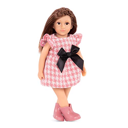 Lori Dolls  Lilyanna  Mini Doll  6-inch Fashion Doll  Stylish Clothes  Dress & Shoes  Toys for Kids  3 Years +
