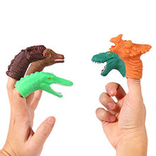 Load image into Gallery viewer, everd1487HH Finger Puppet Set (5/10Pcs),Mini Cartoon Dinosaur Simulation Party Prop Hand Finger Puppet Cover Toy-for Storytelling,Role-Playing,Teaching,Easter Eggs and Fun B
