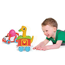 Load image into Gallery viewer, Toomies Jurassic World Dino Rescue Ranger  Push &amp; Go Dinosaur Toy for Developmental Play  12m+
