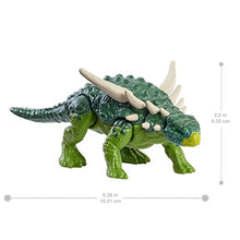 Load image into Gallery viewer, Jurassic World Toys Fierce Force Sauropelta Dinosaur Action Figure with Movable Joints, Realistic Sculpting &amp; Single Strike Feature, K Gift Ages 3 Years &amp; Older, Mixed
