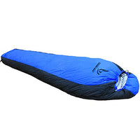 Feeryou Thick Sleeping Bag Portable Design Single Sleeping Bag Breathable Warm Blue Sleeping Bag Super Strong