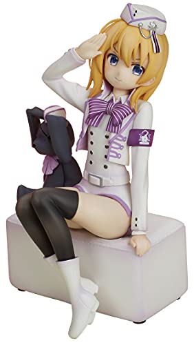 Emontoys is The Order a Rabbit?: Cocoa (Military Uniform Version) 1:7 Scale PVC Figure