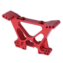 Load image into Gallery viewer, HobbyPark Aluminum Front &amp; Rear Shock Tower Upgrade Parts for 1/10 Traxxas Slash 4x4 Replacement of Part 6838 6839 (2-Pack) (Red)
