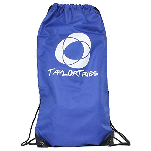 Zeekio Taylor Tries Signature Juggling Bag - Durable Nylon Drawstring Bag - Large 12