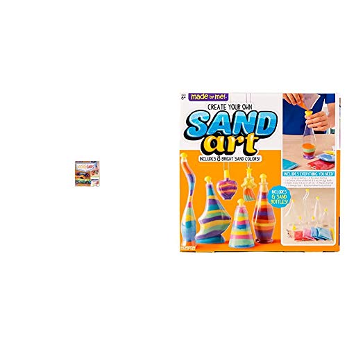 Made By Me Build & Paint Your Own Wooden Cars by Horizon Group USA, DIY Wood Craft Kit & Create Your Own Sand Art by Horizon Group USA, DIY Kit Includes 4 Sand Bottles & 2 Pendent Bottles