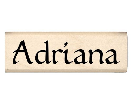 Stamps by Impression Adriana Name Rubber Stamp